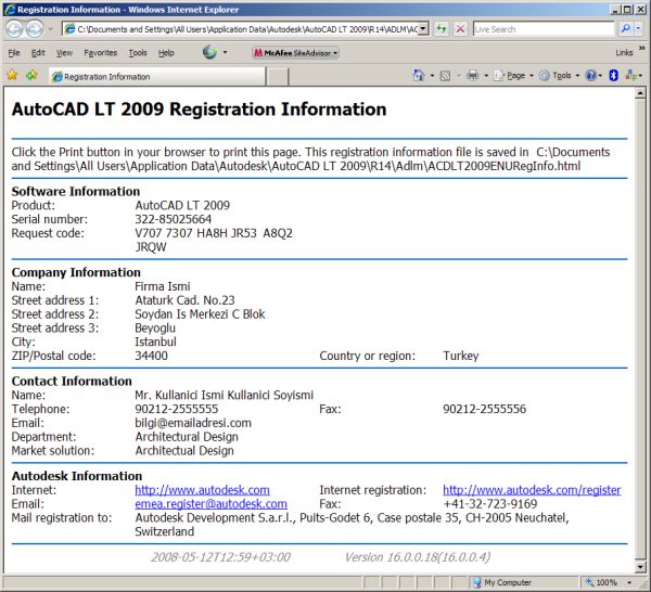 autocad 2008 activation code keygen